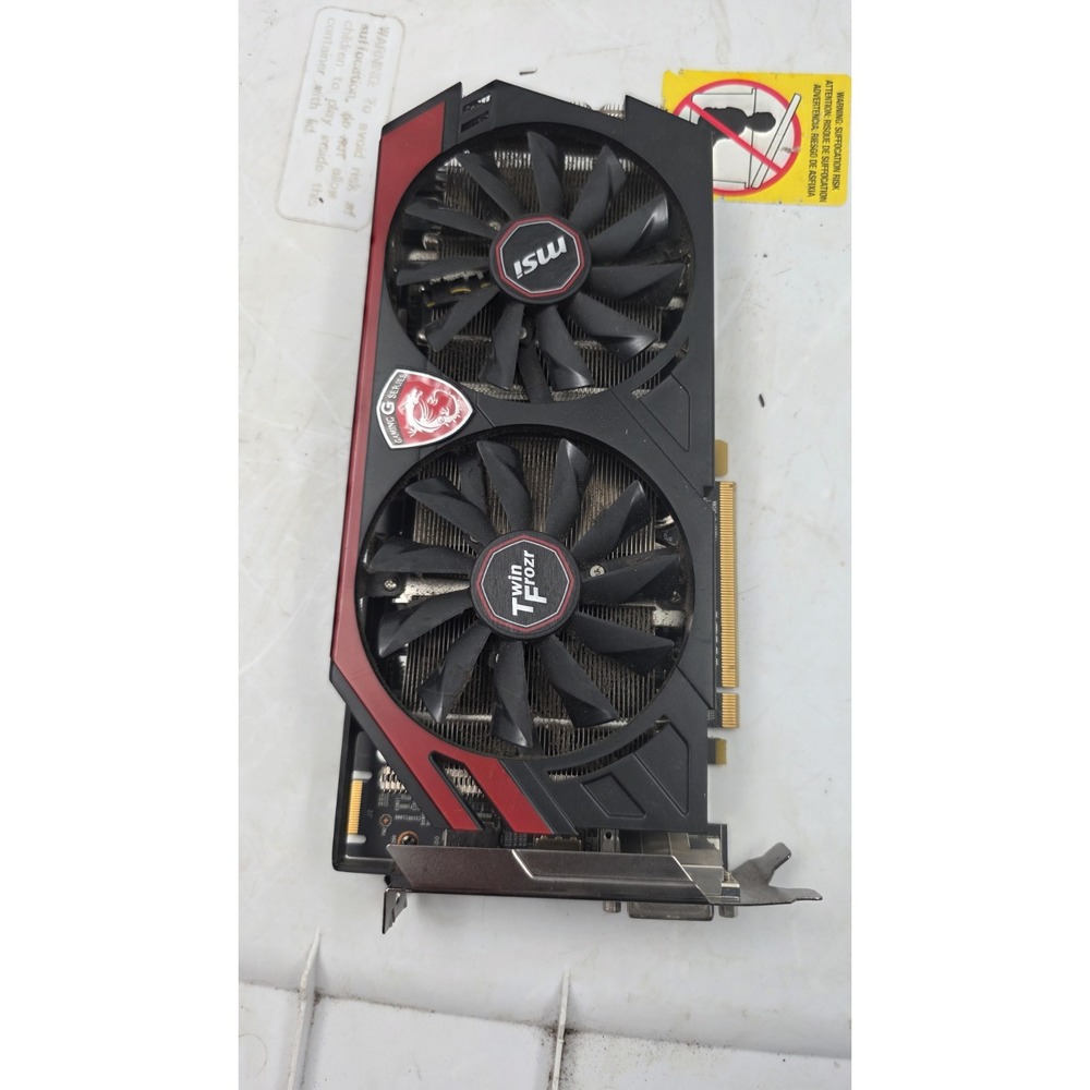 MSI AMD Radeon R9 270X Gaming, 2GB 256BIT GDDR5, PCI Express x16 Graphics Card.